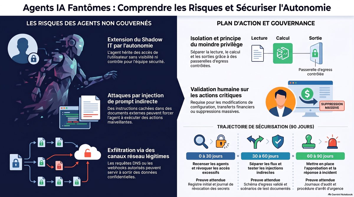 Agents fantômes : gouverner l'autonomie des IA