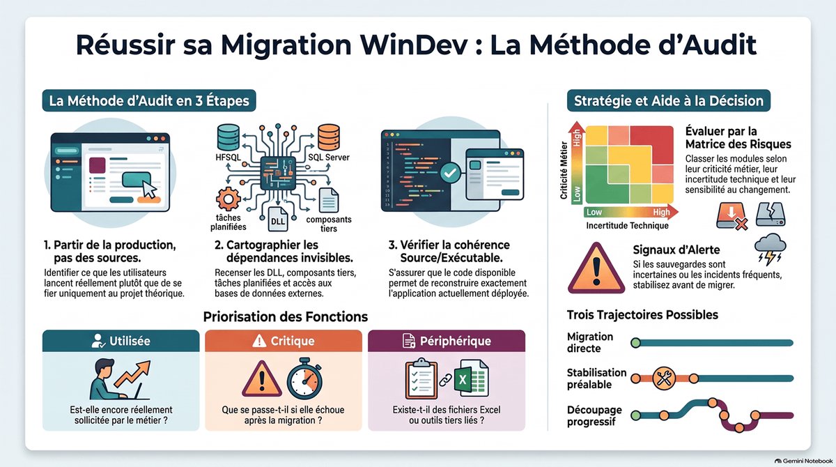 Auditer une application WinDev avant migration