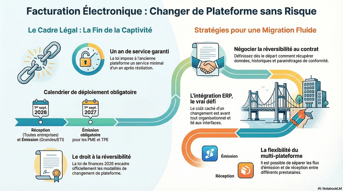Changer de plateforme agréée : ce qu'un dirigeant doit anticiper