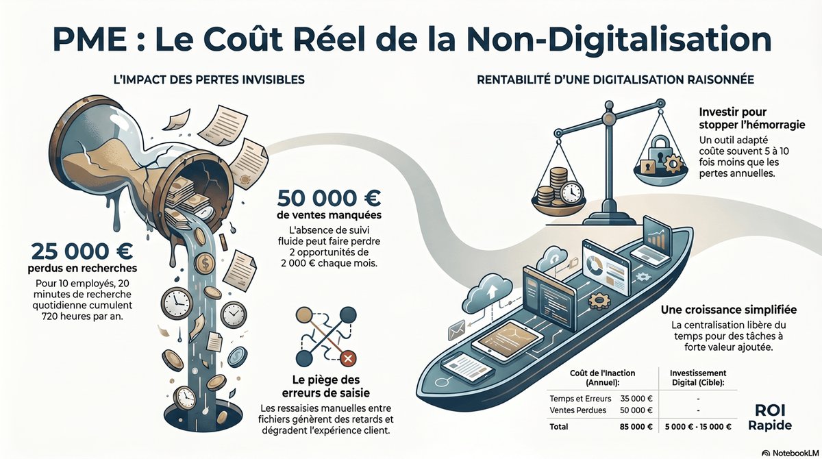 PME : combien coûte vraiment la non-digitalisation ?
