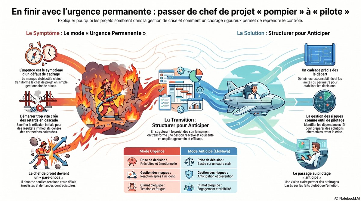 Pourquoi votre chef de projet passe son temps à éteindre des feux