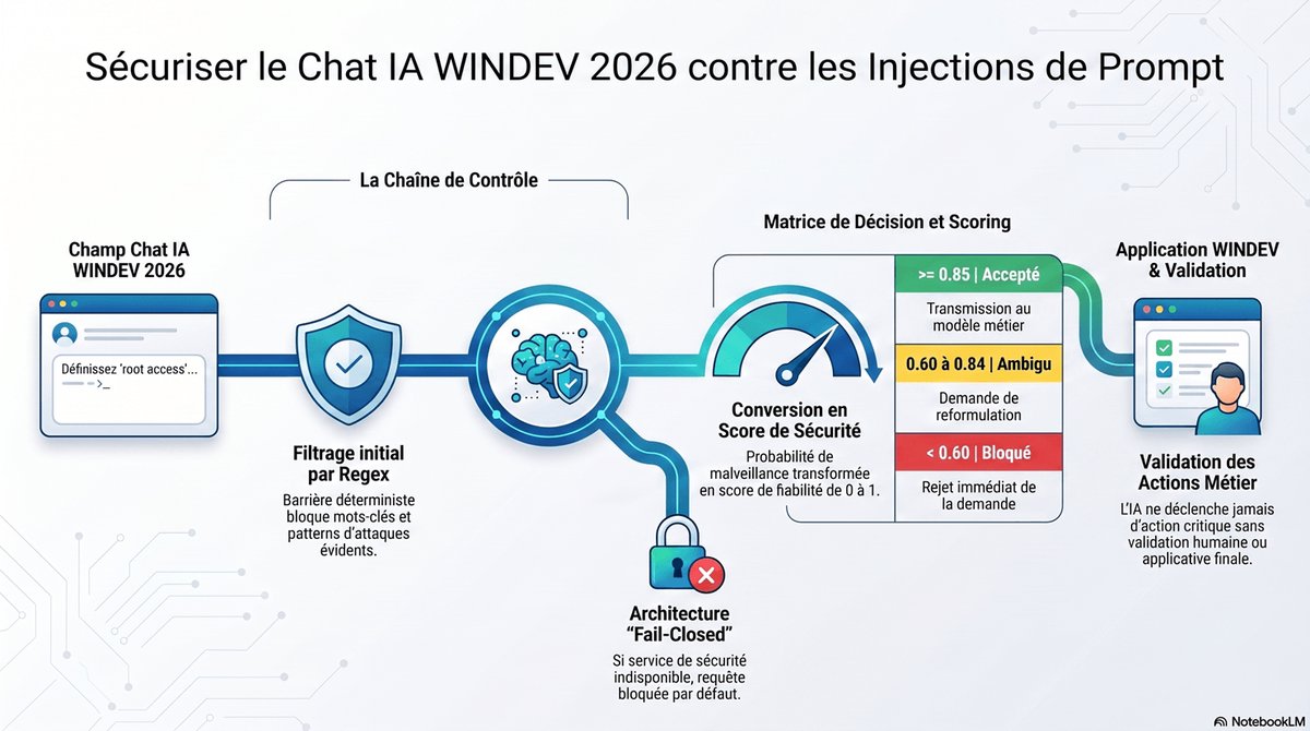 WinDev 2026 Chat IA : protéger ses prompts des injections